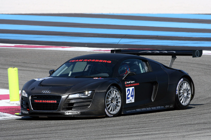 Illustration for article titled 2009 FIA GT Racers Trot Out For Spring Testing In France